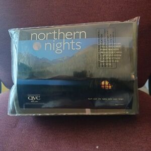 Northern Nights Solid Gray Home Bedding Sheet Set